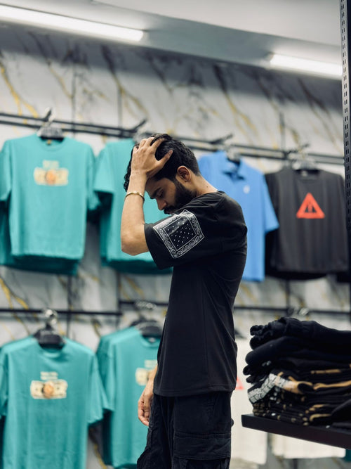 Oversized Black Tee