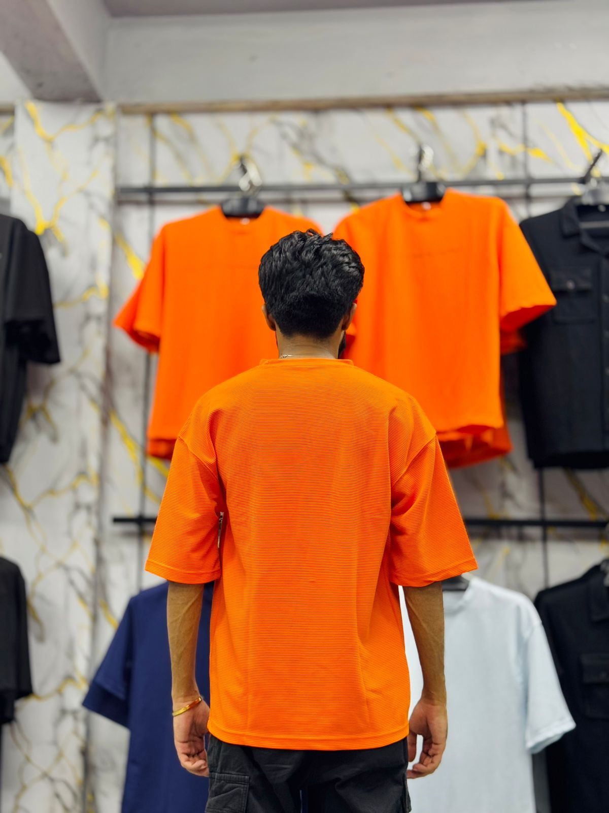 Oversized Orange Tee
